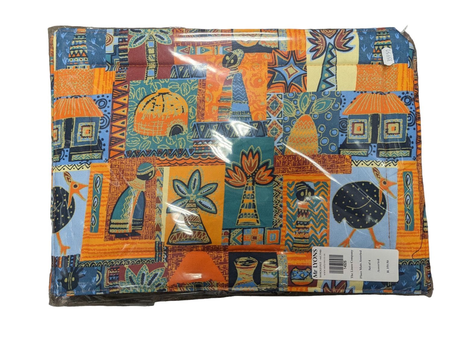 Place Mats Assorted, Colour: Assorted, Size: Set of 3