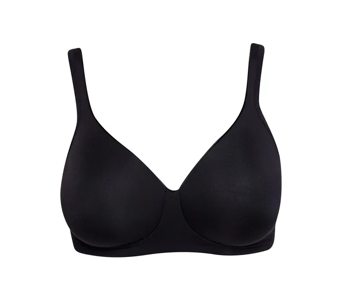 Jockey | Forever Fit Full Coverage Molded Cup Bra | Black, Size: S