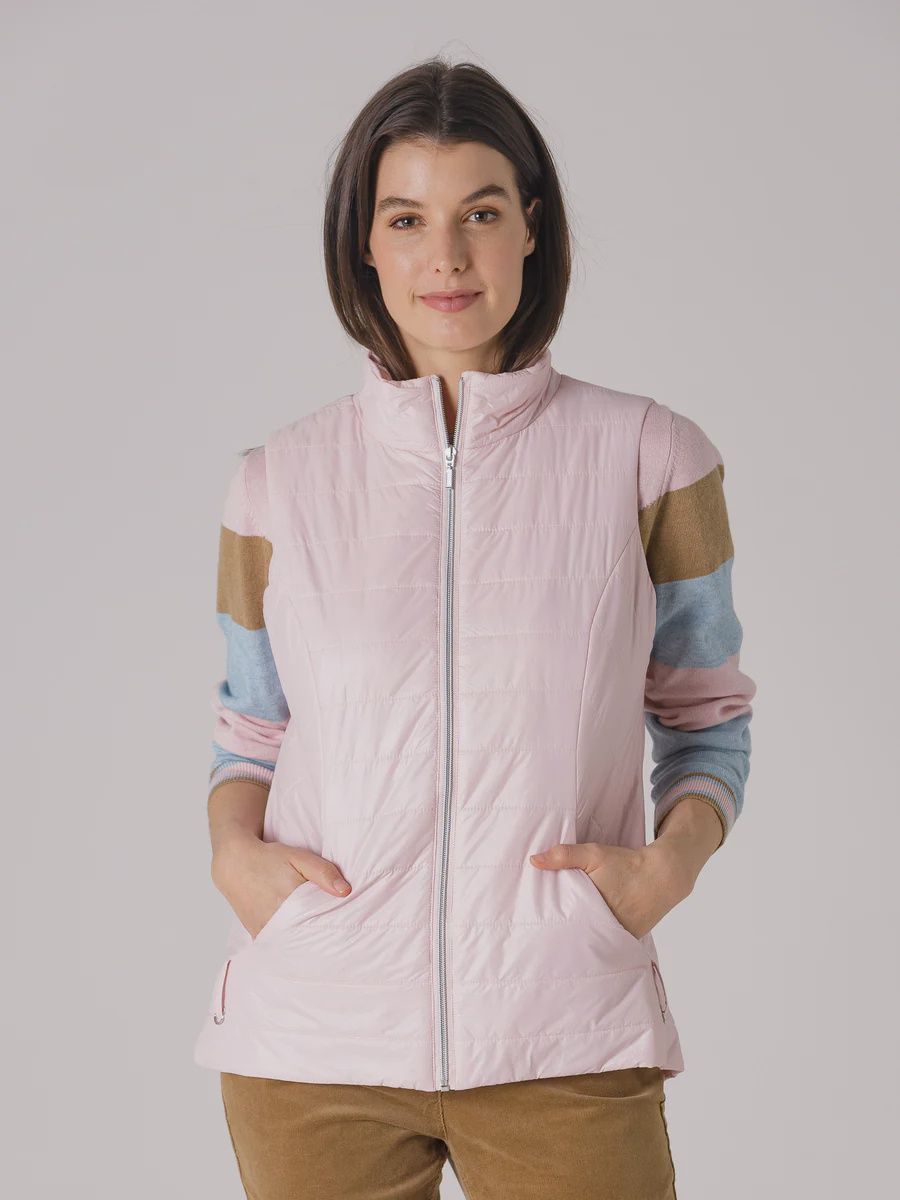 Yarra Trail | Quilted Vest | Musk, Size: 8