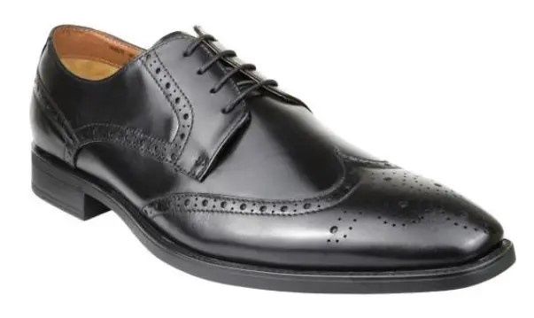 Florsheim | Tribute Wingtip | Black, Size: 6