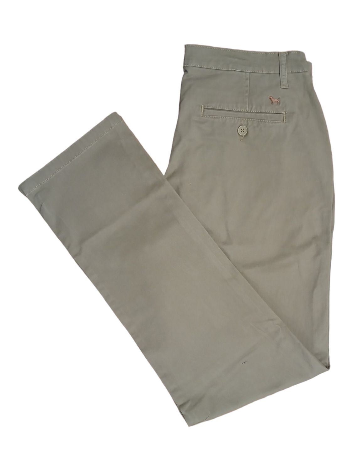 Carlo Galucci | Flat Front Chino | Buster | Taupe, Size: 30