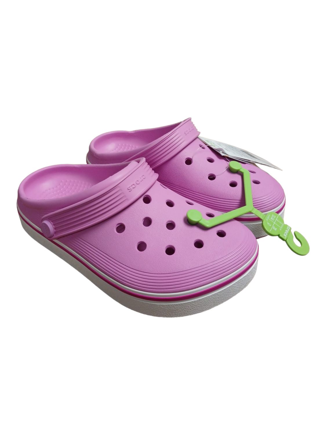 Crocs | Off Court Clog T | Taffy Pink, Kids Size: 6
