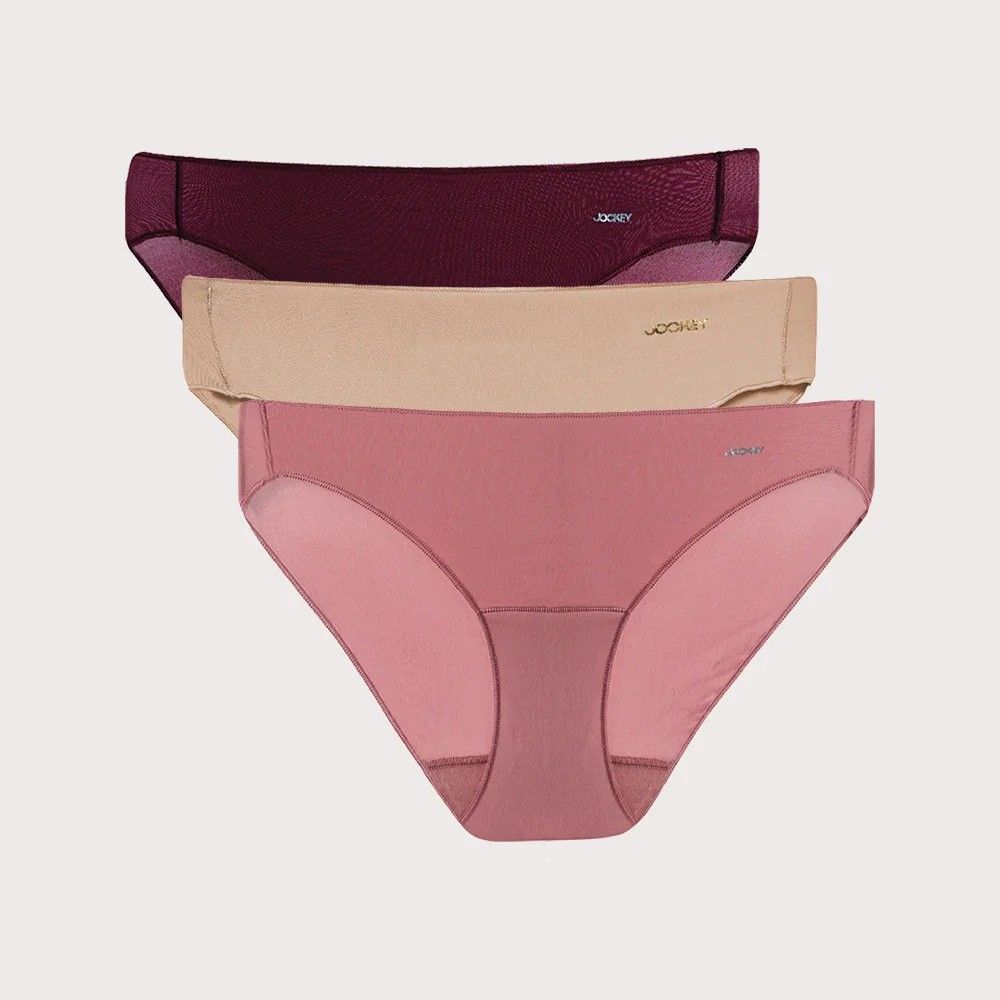 Jockey | No Panty Line French Cut | 3 Pack | Fashion, Size: S