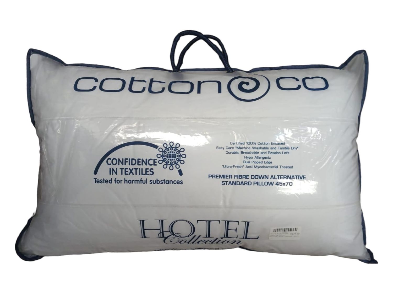 Hotel Collection | Premier Fibre Luxury Down Alternative Pillow | White, Size: Standard - 45x70