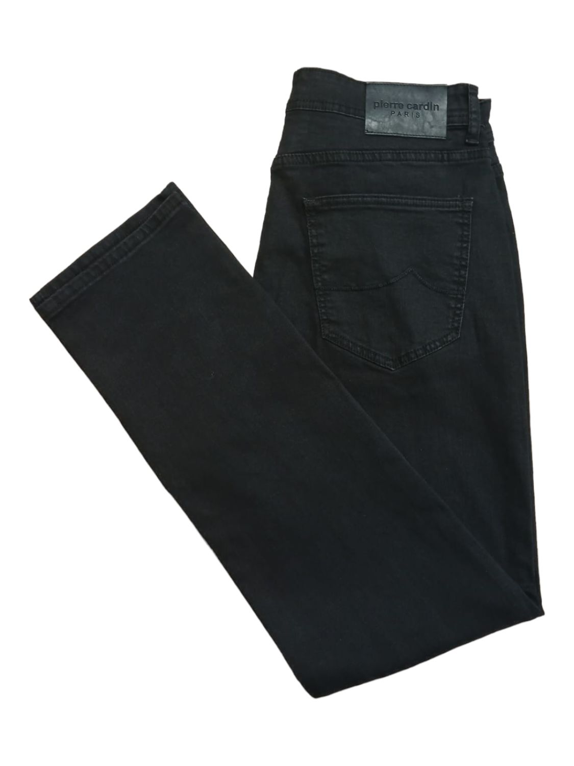 Pierre Cardin | Hugo Regular Fit Jeans | Black, Size: 28