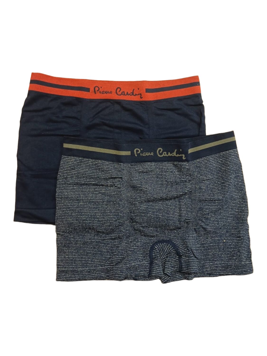 Pierre Cardin | 2 Pack Boxer Brief | Stripe | Navy, Size: S/M