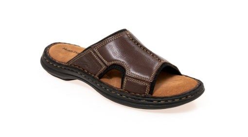 Hush Puppies | Hayden Leather Sandals | Brown, Size: 6