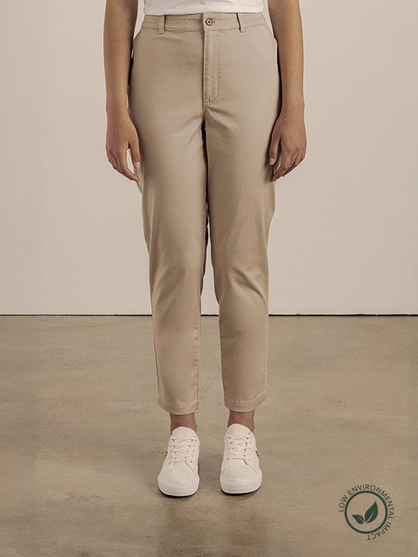 Polo | WMN Chino | Farryn | Stone, Size: 30