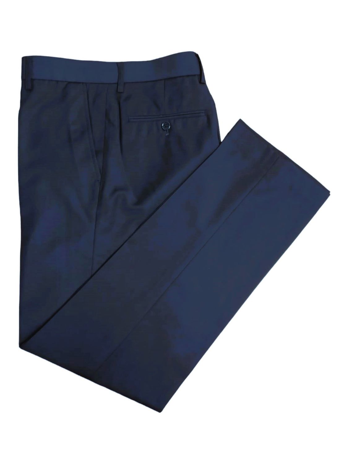 Carlo Galucci | Avery Trousers | Flat Front Half Lined 655 | Indigo, Size: 28