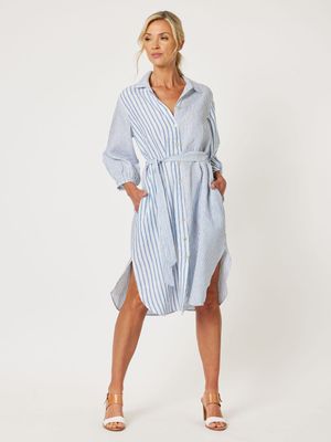 Gordon Smith | Mist Dress | Indigo