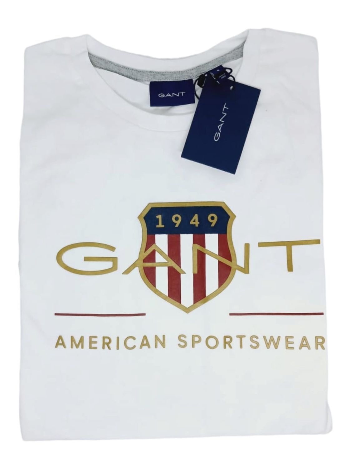 Gant | Archive Shield T-shirt | White, Size: S