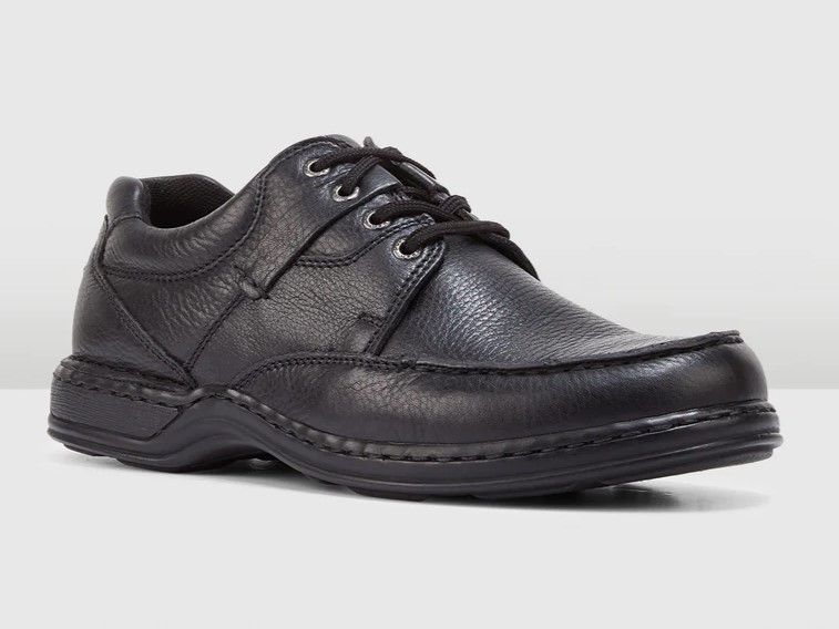 Hush Puppies | Randall II Leather Lace Up | Black, Size: 6