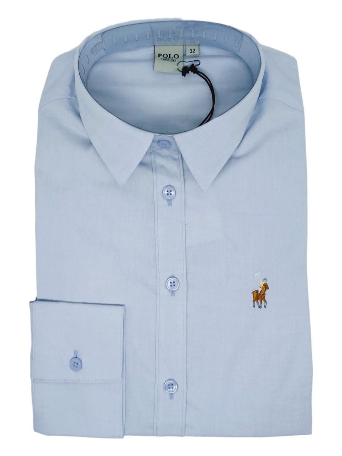Polo | Long Sleeve Shirt | Penelope | Blue, Size: 30