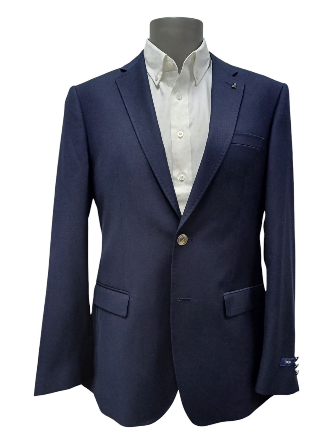 Polo | Bradley Custom Fit Travel Blazer | Navy, Size: 38