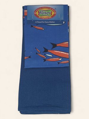 Bunty | 2pack Kitchen Towels | Fish | 45x70