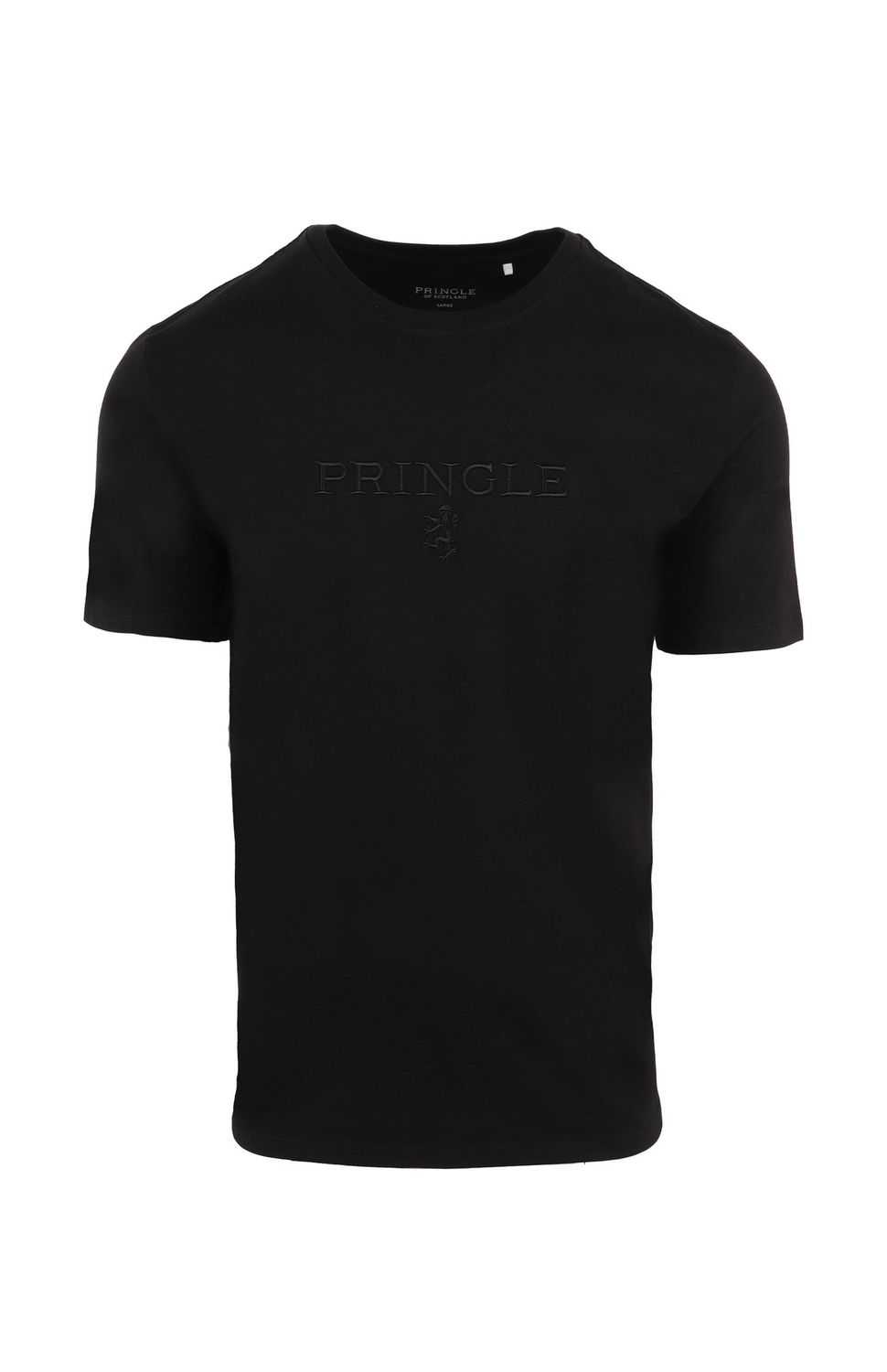Pringle | Ace Crewneck T-shirt | Black, Size: S