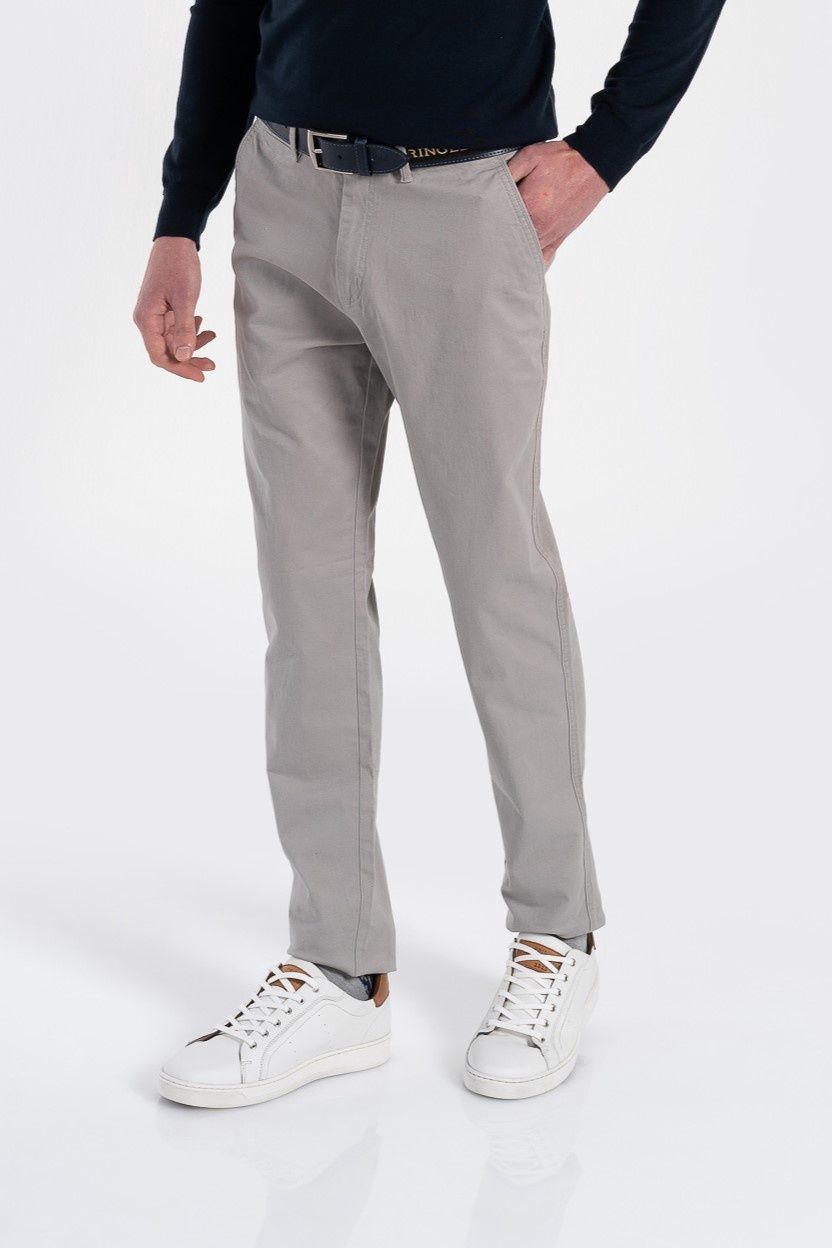 Pringle | Jorge Tailored Fit Chino | Grey, Size: 30