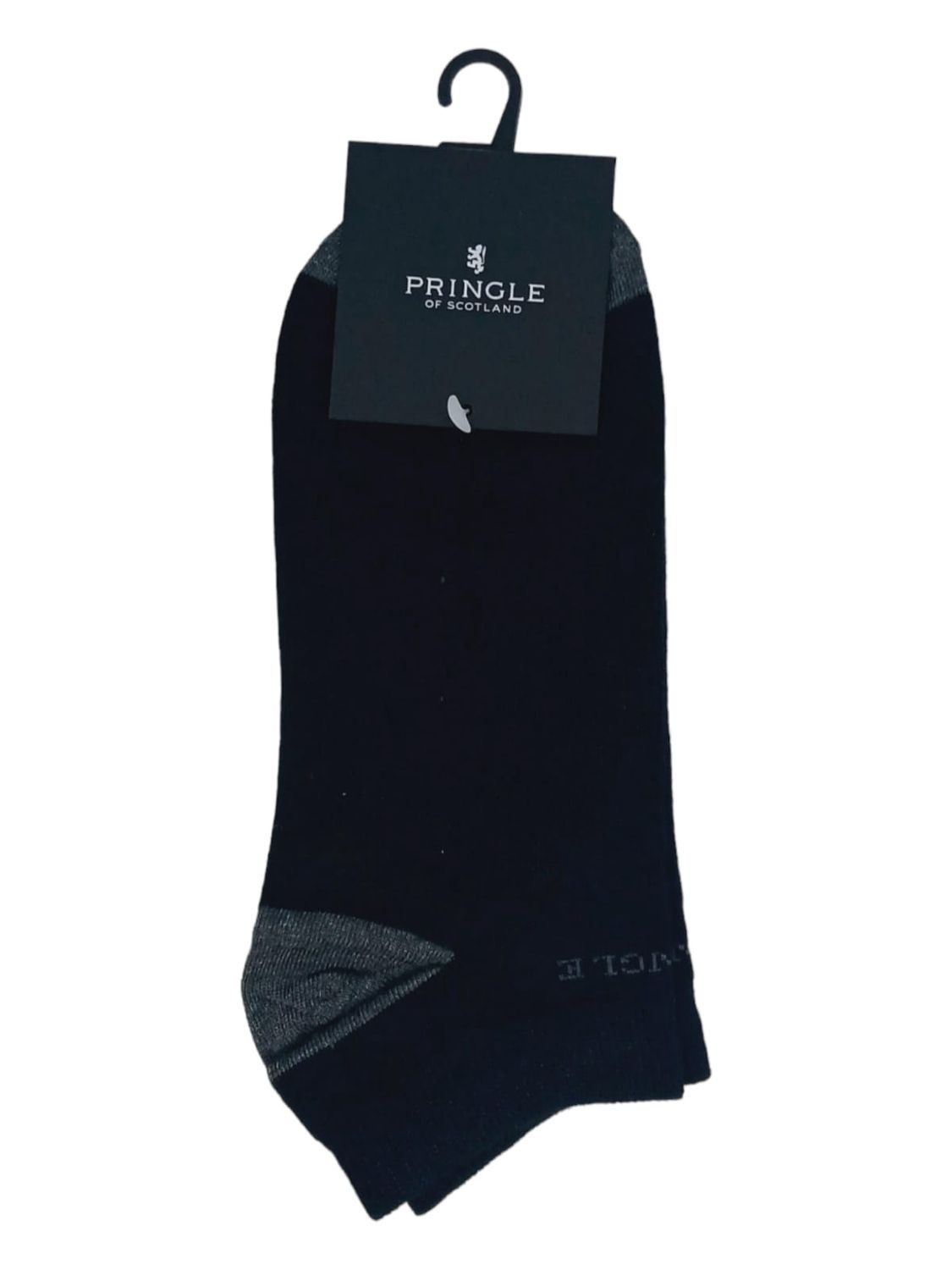 Pringle | Plain Short Socks | Black, Size: S-M