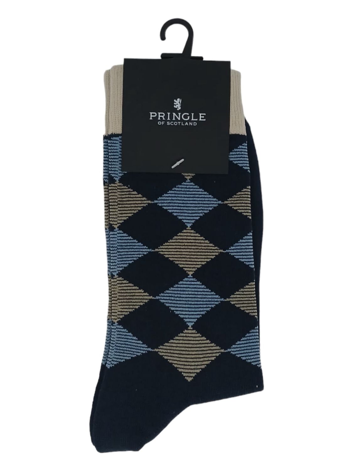 Pringle | Ronald Diamond Socks | Navy, Size: S-M