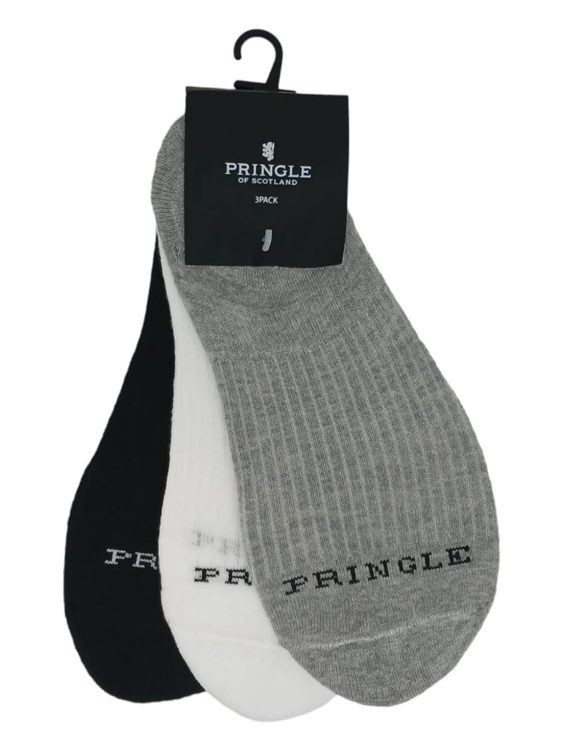 Pringle | Damani Secrete Socks | 3Pack Multi, Size: S-M