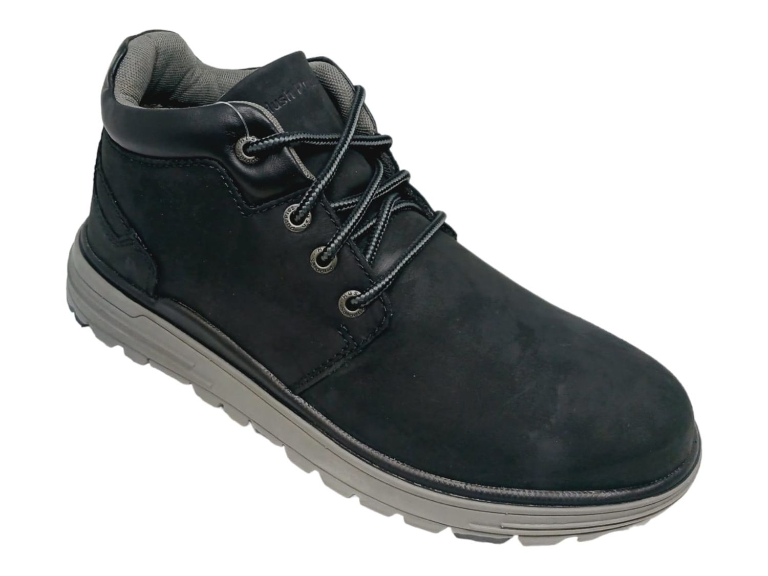 Hush Puppies | Arlo Boot | Black Cow Nubuck, Size: 6