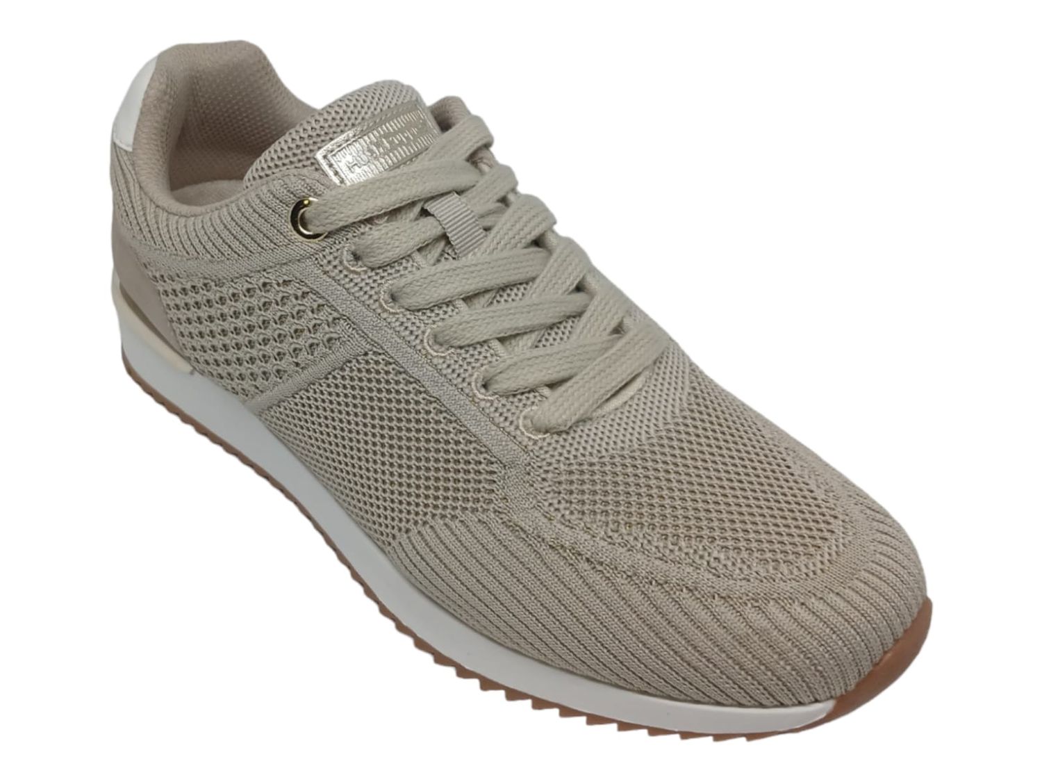 Hush Puppies | Remmy Flyknit Sneaker | Beige, Size: 3