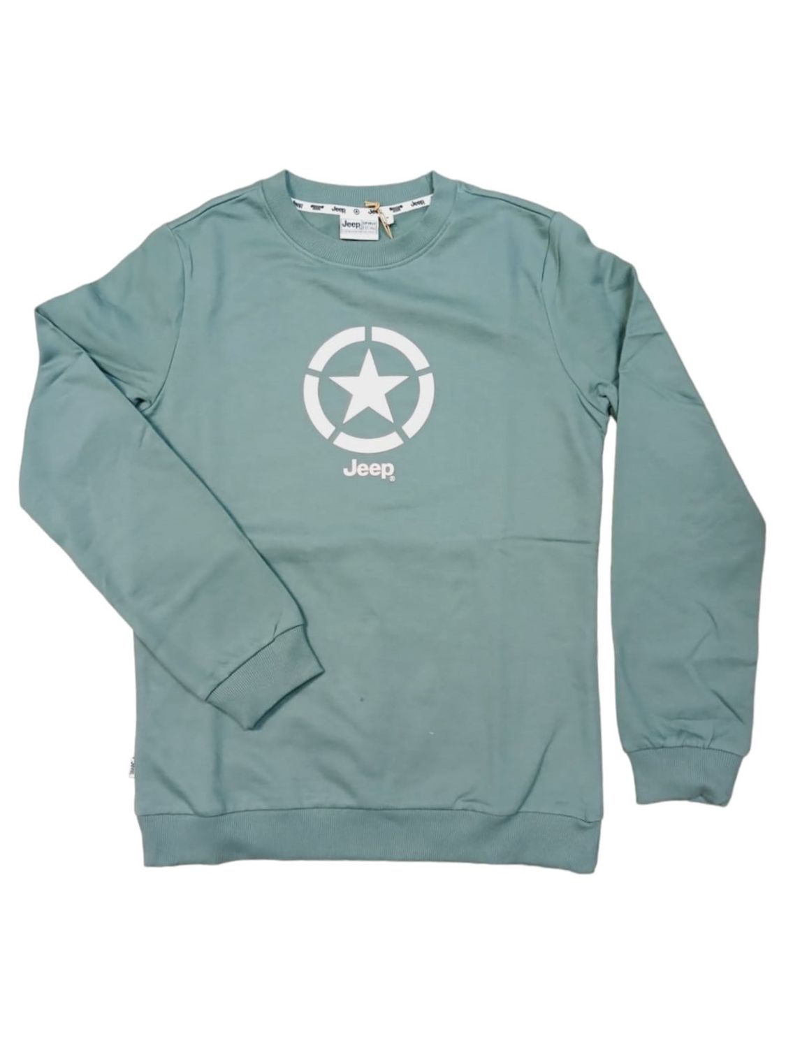 Jeep | Icon Crewneck Sweater | Green, Size: S