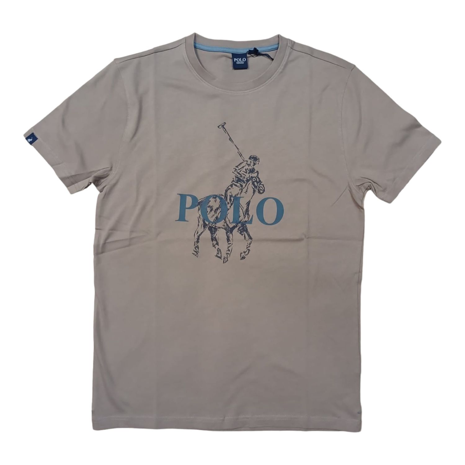 Polo | Sketch Pony T-Shirt | Taupe, Size: S