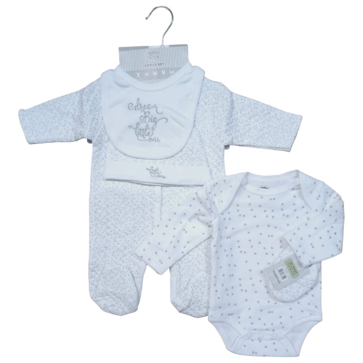 Mother's Choice | 5 Piece Starter Pack | Dream Big Little One, Size: Newborn