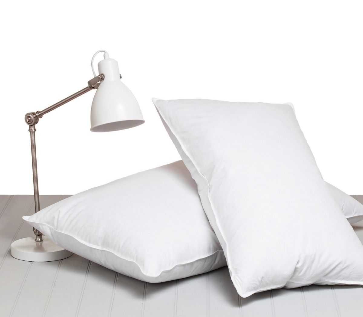 Lifson Linen | Royal Comfort Hungarian Goose 60% 3-Chamber Pillow, Size: Standard - 45x70