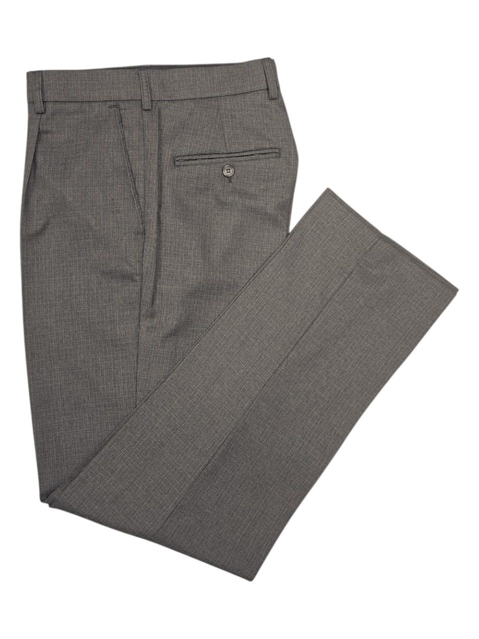 Carlo Galucci | Gordon 1-Pleat Trouser CT665 | Chocolate, Size: 48