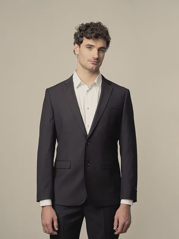 Polo Suit - Bradley Custom Fit - Black, Size: 36R