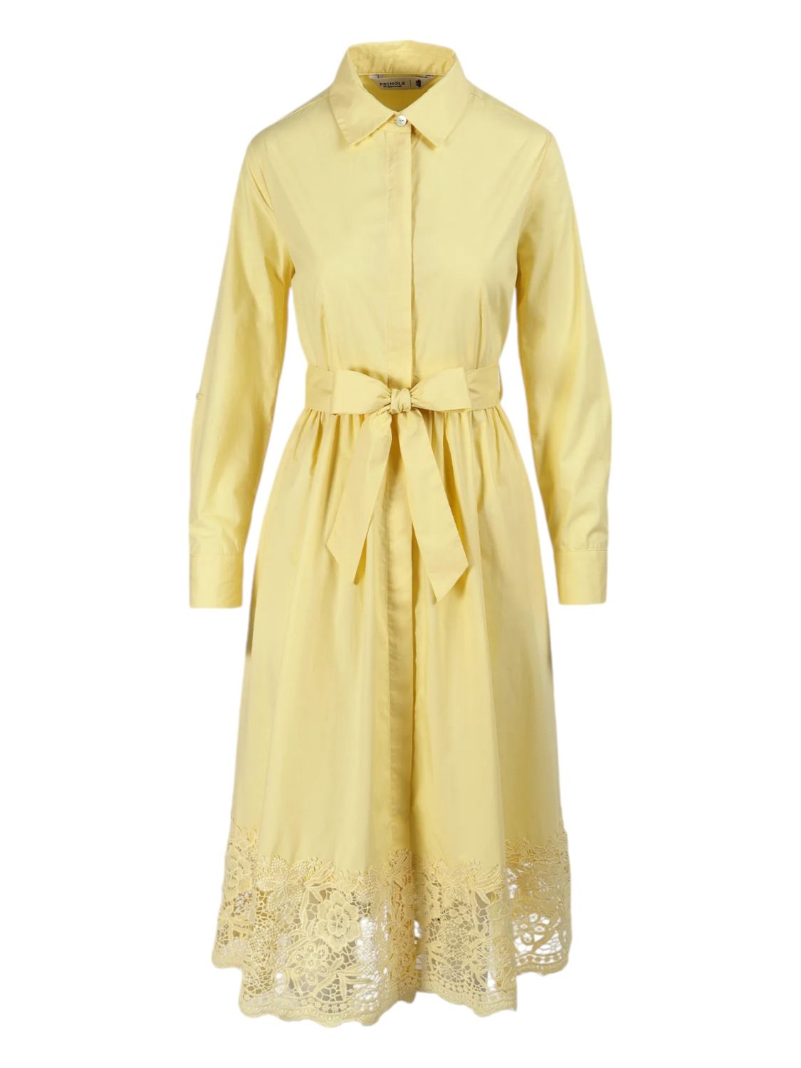 Pringle | Ellie Shirt Dress | Yellow, Size: S