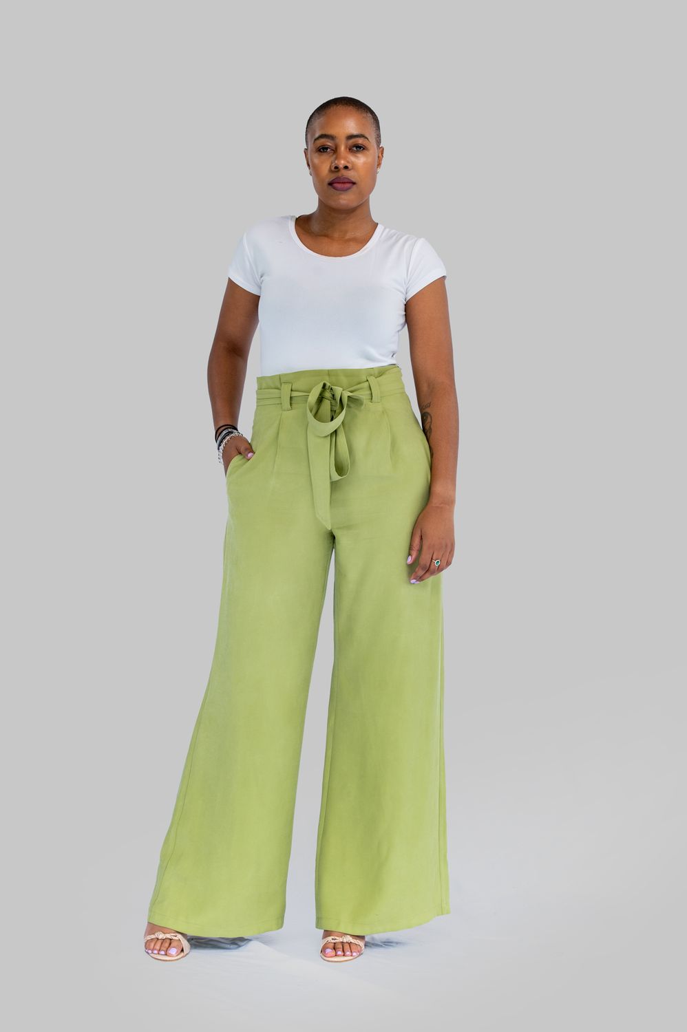 Fluidity | Classic Pants | Turtle Green, Size: 36