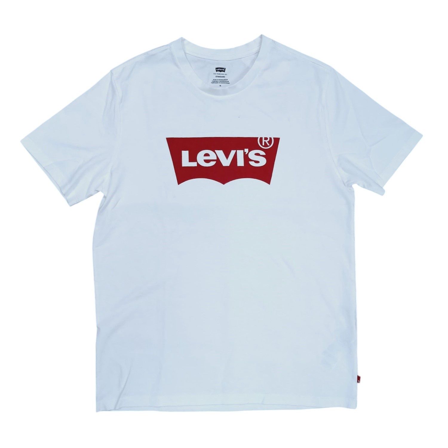 Levi's | Graphic Crew Neck T-Shirt | White, Size: S