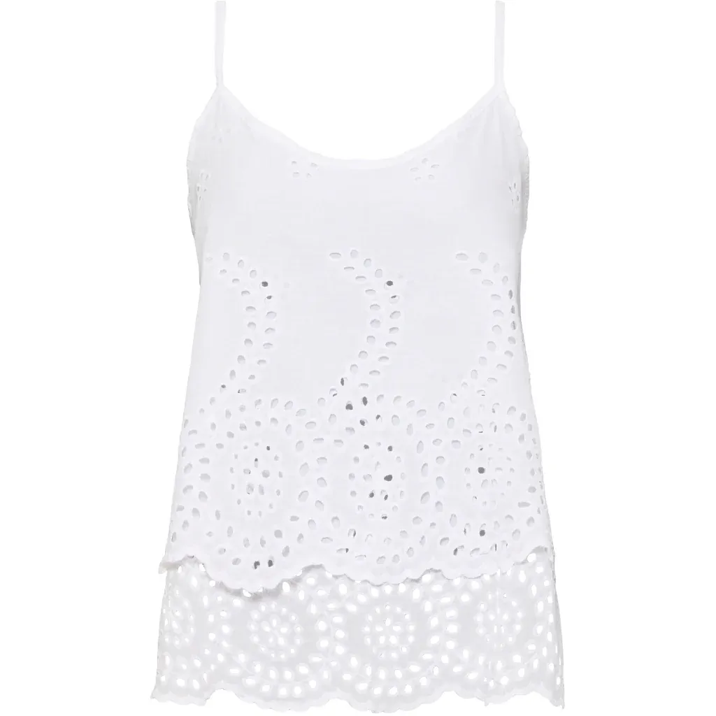 Marta Du Chateau | Mdc Maya Top | White, Size: S/M