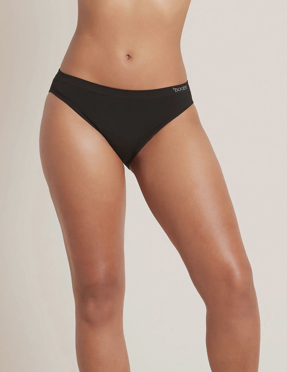 Boody | Bamboo Classic Bikini | Black, Size: S