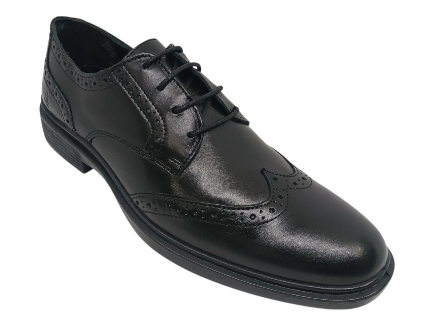 Hush Puppies - Victor Brogue Lace Up - Black, Size: 6