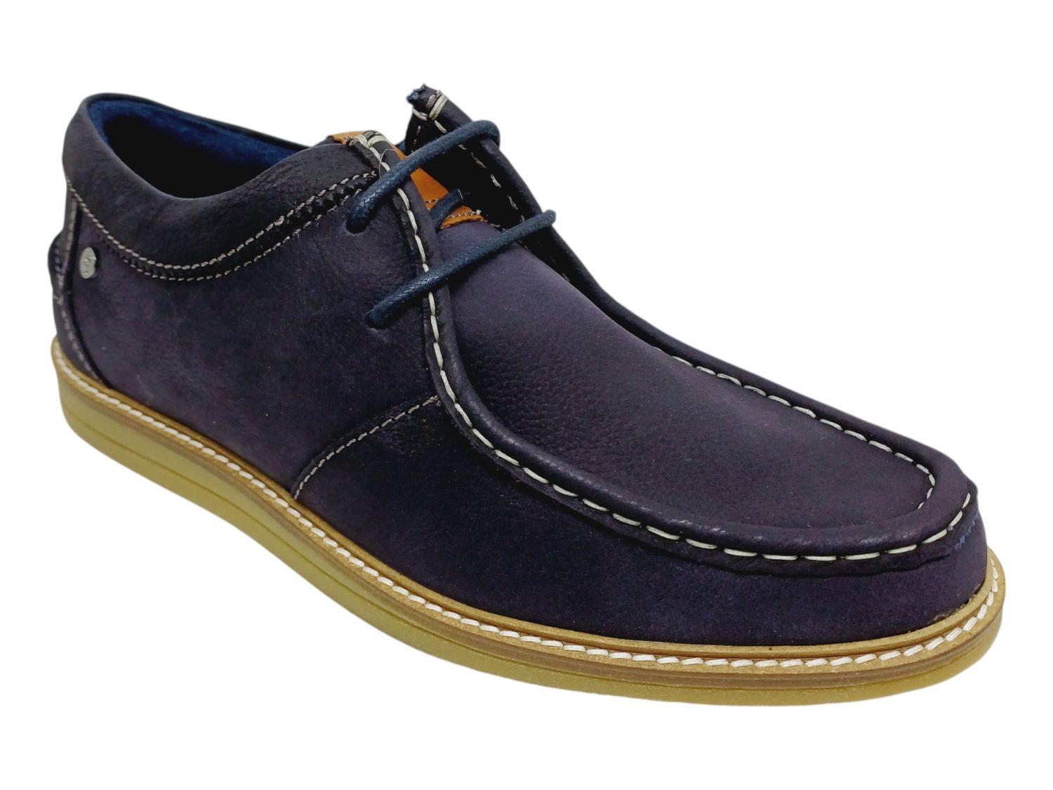 Hush Puppies | Landon Lace up | Navy, Size: 6