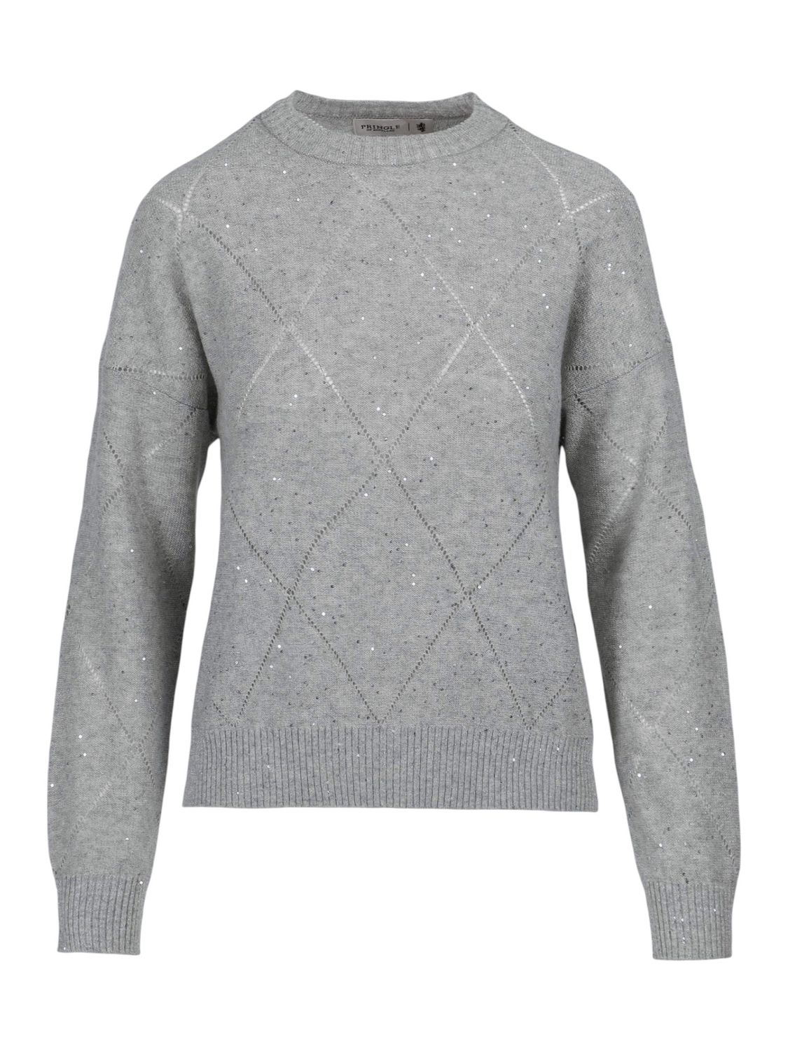 Pringle | Demi Sequence Jersey | Grey, Size: S