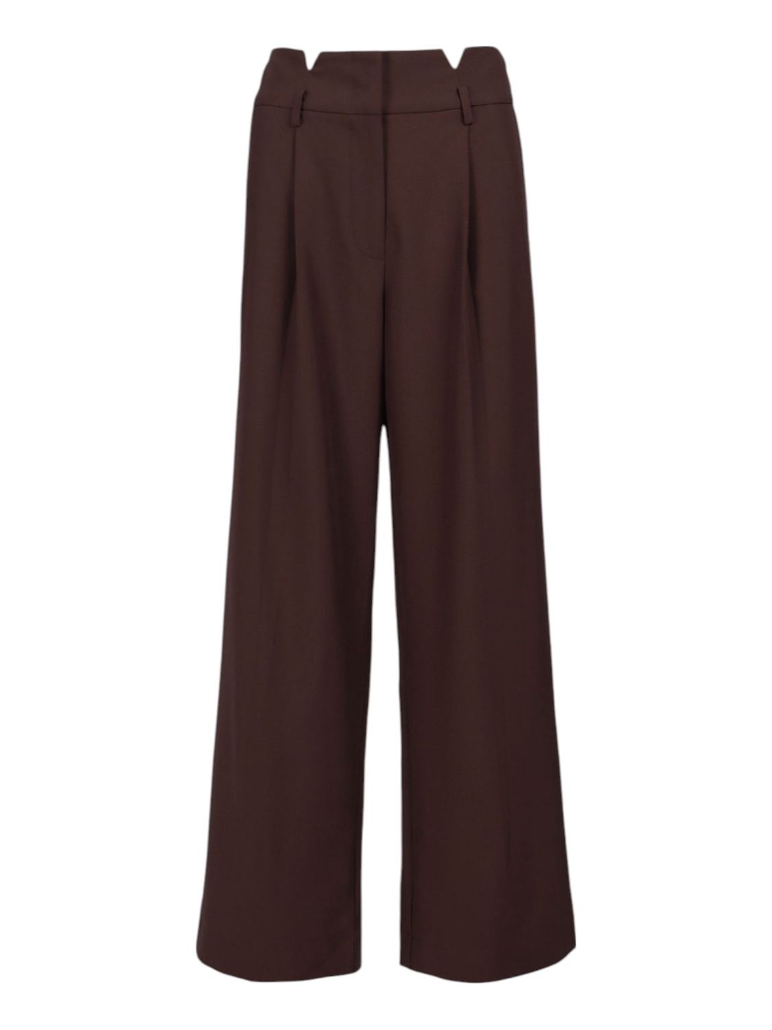Pringle | Elsie Wide Leg Pants | Chocolate, Size: 8