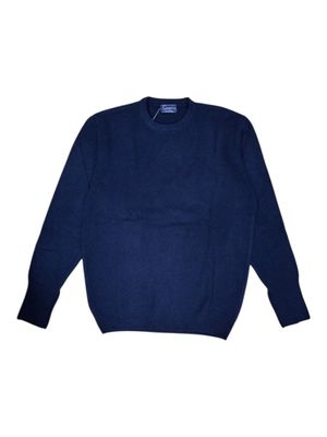 Grant | Lambswool Crew Neck Jersey | Navy