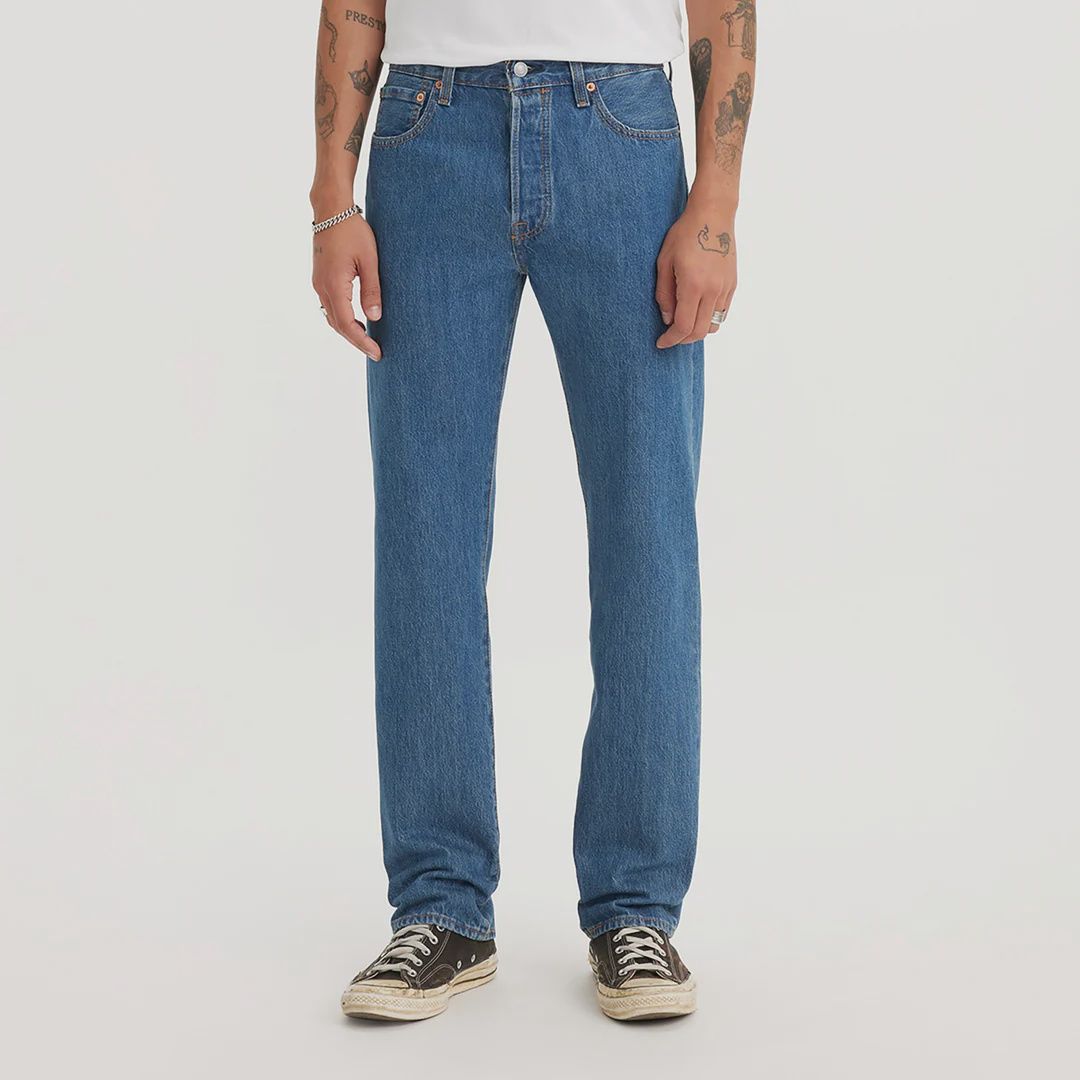 Levi's | Men's 501® Original Jeans | Stonewash, Size: 32W | 32L