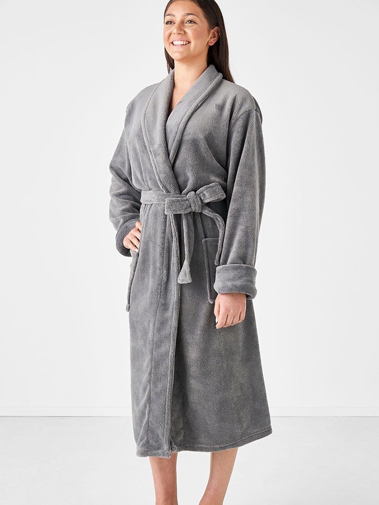 Linen House | Bathrobe Castle Rock, Size: One Size Fits Most