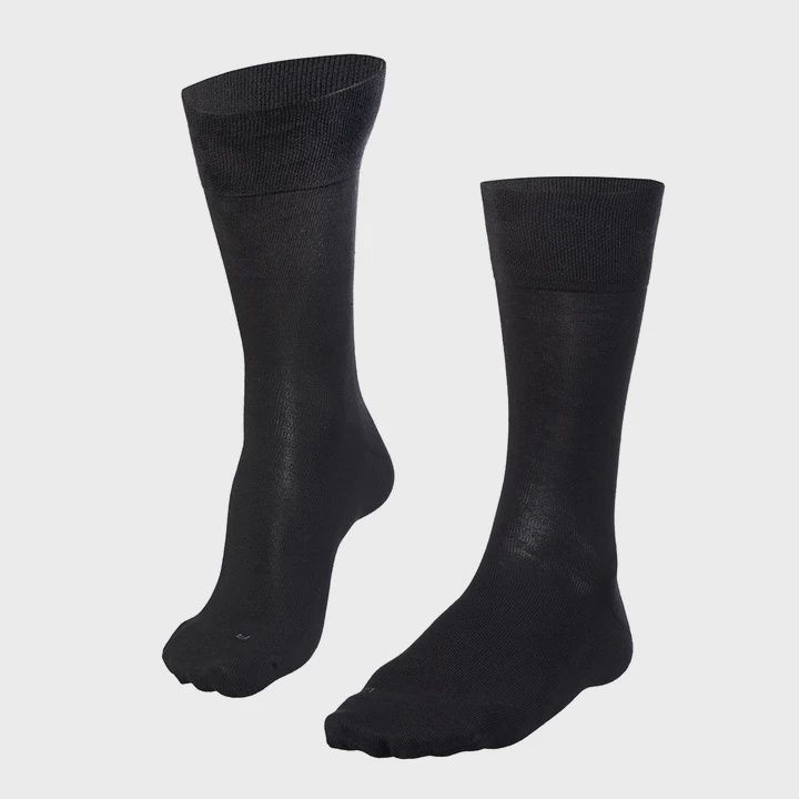 Falke | Sensitive Cotton Socks | Black, Size: 7-8