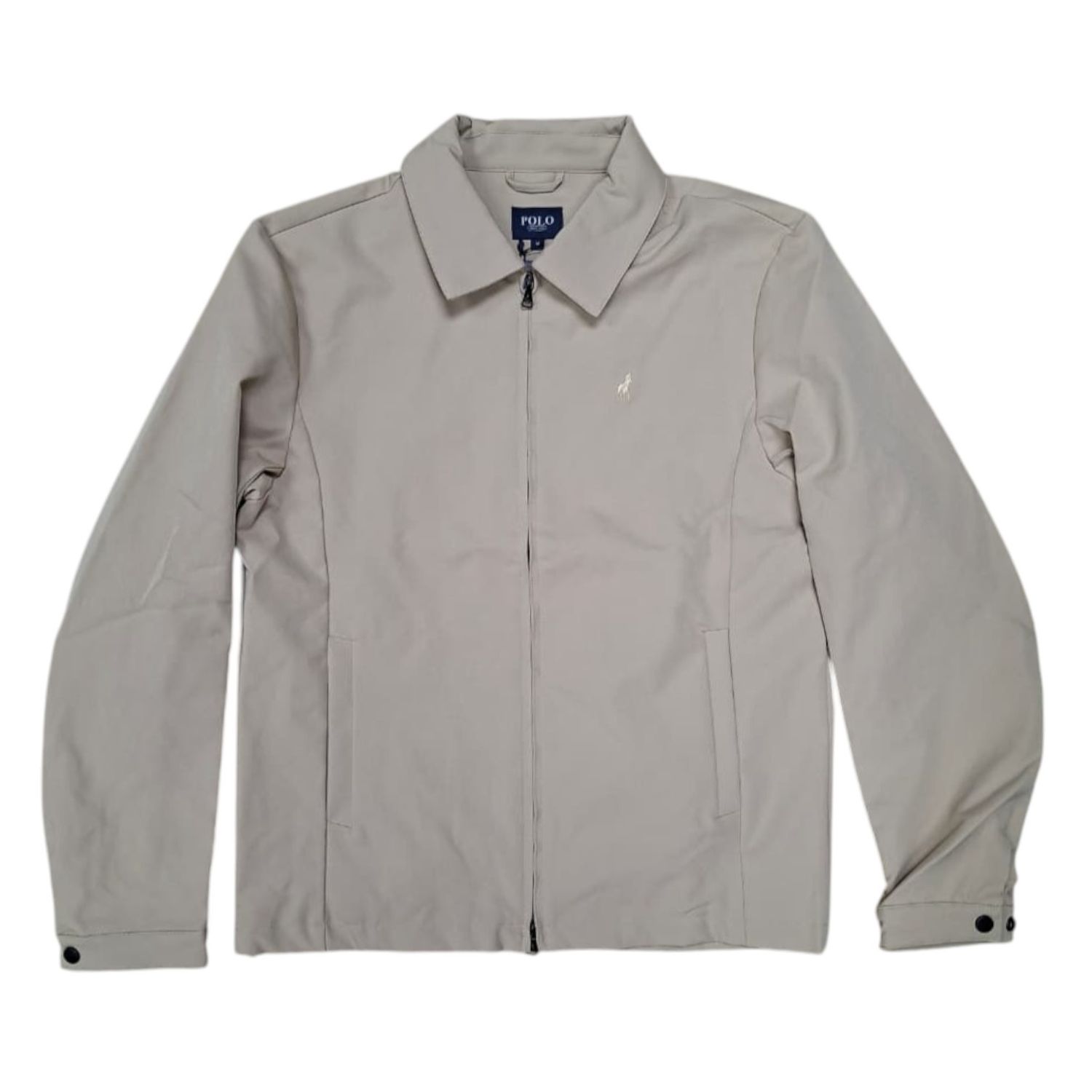 Polo - Tom Tech Harrington Jacket - Stone, Size: M