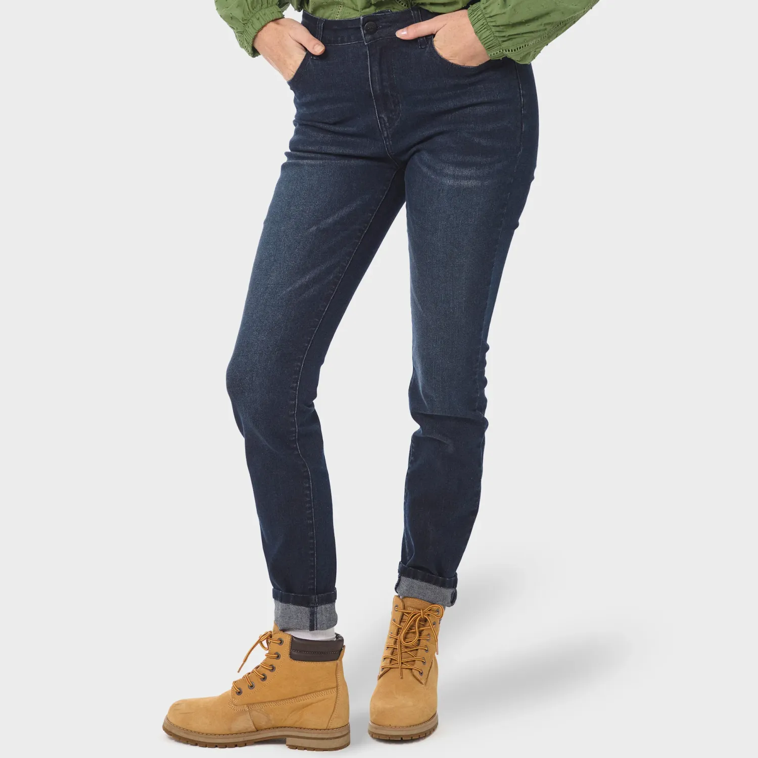 Jeep | Ladies Skinny Denim | Dark Wash, Size: 32
