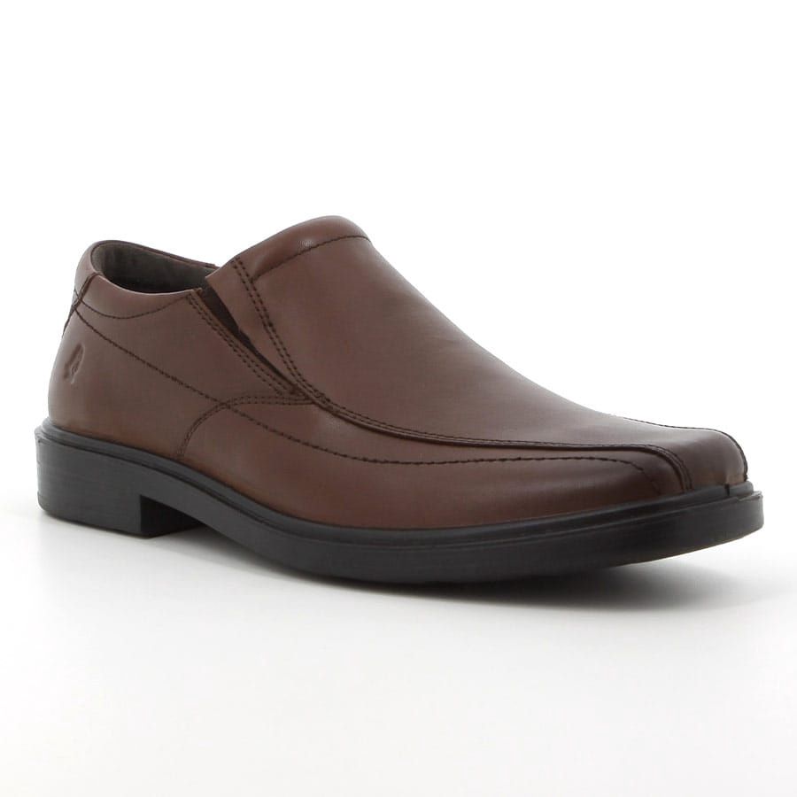 Hush Puppies | Rainmaker II Leather  Slip-On | Light Brown, Size: 7