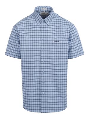 Pringle | Classic Short Sleeve Shirt | Gordon | Blue