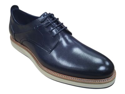 Polo | Casual Gibson Lace up | Navy